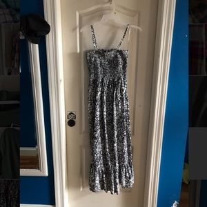 Fashion Bug Maxi Sundress dress ruffle hem